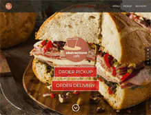 Tablet Screenshot of abstractionscaferegina.com